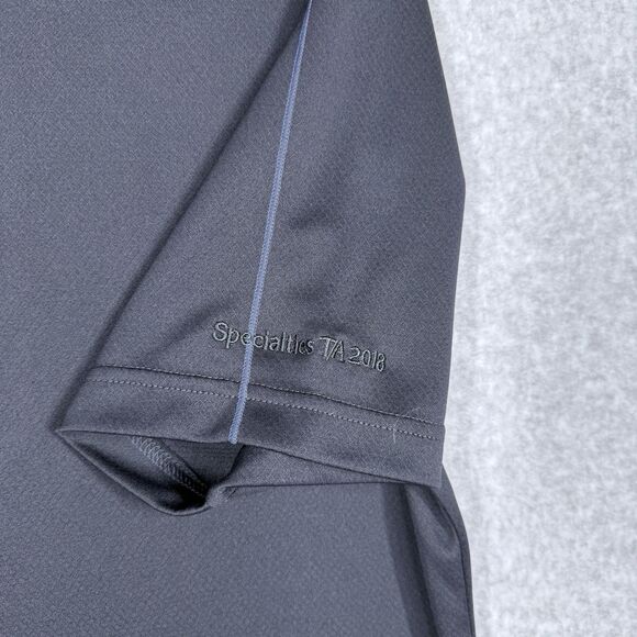 Under Armor Polo Mens Med Navy Loose Heat Gear Golf Lightweight Stretch - Picture 4 of 10